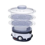 Tefal VC100715 3 Tier Ultra Compact Steamer Instruction Manual