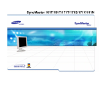 Samsung 171T Manual do usu&aacute;rio