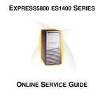 NEC Express5800/ES1400 User's Guide