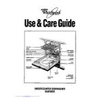 Whirlpool DU8150XX Use & care guide