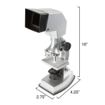 Hey! Play! HW3300007 Microscope for Kids (18-Piece) Instructions