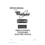 Whirlpool RF315PCY Use and care guide