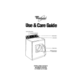 Whirlpool LG7681XM Clothes Dryer User manual