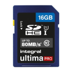 Integral 16GB UltimaPro SDHC Datasheet