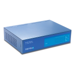 Trendnet TE100-S16plus 16-port 10/100Mbps NWay Switch (Rack Mount) Datasheet