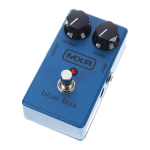 MXR M103 Blue Box Octave Fuzz Distortion Pedal Owner's Manual