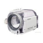 Sony SPK-HCH SPK-HCH Спортивный чехол для Handycam® для подводной съемки Инструкция по эксплуатации