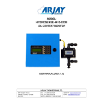 ARJAY ENGINEERING 4200-IR-4, 4200-IR-6 User Manual