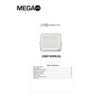 Mega Lite ARFlood User manual