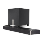Definitive Technology Studio 3D Mini Ultra-slim, Music-streaming, Dolby Atmos Sound Bar System Instructions