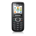 Samsung GT-E1107 User manual