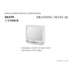 Sanyo AVM-3260G, AVM-3660G Owner's Manual