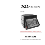 XO Vision X140VIDW User manual