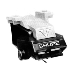 Shure V15V User Guide
