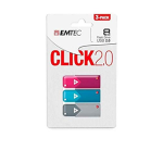 Emtec Click B100, 8GB, 3pcs Datenblatt
