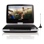 Philips Portable DVD and TV PD9005 User manual