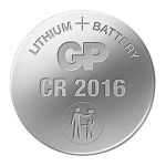 GP CR2016 Lithium Coin Battery CR2016 Manual