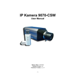 Aviosys 9070-CSW User Manual