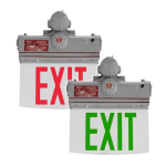 Chloride CEX Series Edge Lit LED Exit Sign Specifications