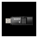 Sony USM32MX Metal Body USB Flash Drive Operating instructions