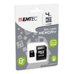 Emtec microSD Class4 Elite Silver MEMORY CARD Datasheet