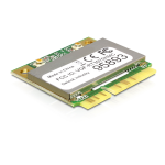 Delock 95893 Mini PCI Express WLAN USB 2.0 half size 1 T 1 R 150 Mbps Data Sheet
