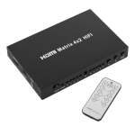 Converters.TV HDMI v1.3 2 In 4 Out Matrix Selector User Manual
