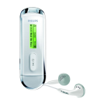 Philips SA2323 MP3 Player User manual