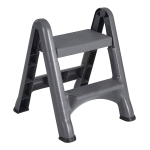 Rubbermaid FG420903CYLND EZ Step 1 ft. 10 in. Plastic Step Ladder Specification