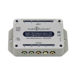 Audio Authority 1184 Active Signal Hum Eliminator / DC Blocker Manual