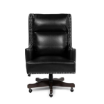 Furniture of America IDF-FC650 Harris black upholstered nailhead trim height adjustable office chair Instructions / Assembly