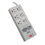 Tripp Lite Protect It! 6-Outlet Super Surge Alert Protector, 6-ft. Cord, 2420 Joules Owner's manual