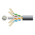 Conrad Components 608624 Network cable U/UTP 8 x 0.27 mm² 50 m Data sheet