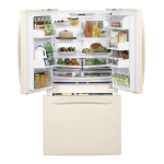 GE PFSF5NFZWW Profile&trade; 24.9 Cu. Ft. French-Door Refrigerator Quick Specs