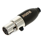 Rode Microphones MiCon-7 MiCon Connector for Select Lectrosonics Devices Datasheet