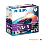 Philips DM1S4J05C/10 DVD-R Product Datasheet