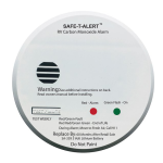 SAFE T ALERT Battery Carbon Monoxide Alarm User Manual