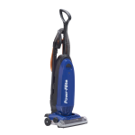 Powr-Flite PF712VC Commercial Upright Vacuum Cleaner User Manual