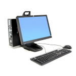 HP QK549AA flat panel desk mount Datasheet