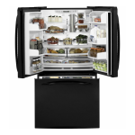 GE PFCF1NFZWW Profile&trade; ENERGY STAR&reg; 20.7 Cu. Ft. Counter-Depth French-Door Refrigerator Quick Specs