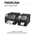 Printronix E5A-ADMP2 RFIDPrinter User Manual
