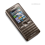 Sony Ericsson K770i Cell Phone User manual