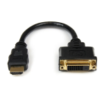 StarTech.com HDDVIMF8IN 8in HDMI to DVI-D Video Cable Adapter Datasheet