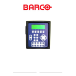Barco R9040142 Projector User manual