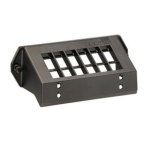 Leviton 47600-QPB 12-Port, QuickPort Mounting Bracket. Accepts 12 QuickPort connectors. Specification