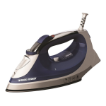 Black and Decker Appliances IR08X Xpress Steam Iron Use And Care Book