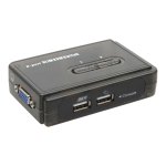 InLine 60614H KVM Switch 4 Port USB Owner's Manual