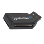 Manhattan USB / SD Adapter USB 2.0 connector Micro B / SD Card slot Black Usb Adapter Data Sheet