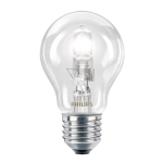 Philips EcoClassic Standard lamp  Datasheet