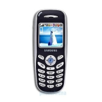 Samsung SGH X105 Cell Phone User manual